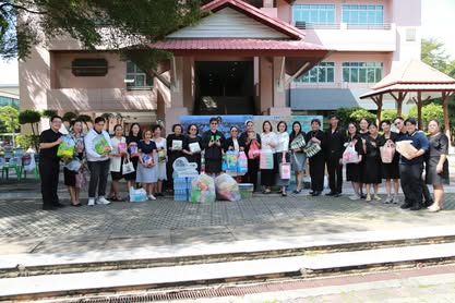 กิจกรรม "ส่งพลังใจลงใต้ ให้ซับน้ำไวให้น้ำใจถึงกัน" เพื่อร่วมบริจาคสิ่งของจำเป็นให้กับผู้ประสบอุทกภัยในจังหวัดภาตใต้